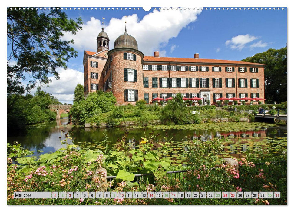 Ein Sommertag in Eutin (CALVENDO Premium Wandkalender 2026)