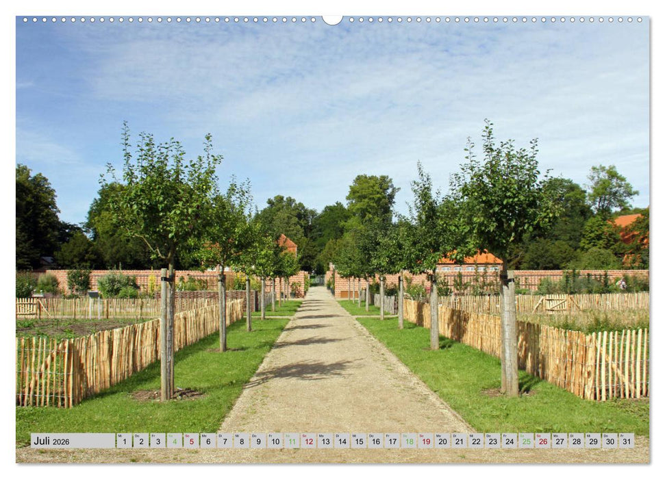 Ein Sommertag in Eutin (CALVENDO Premium Wandkalender 2026)