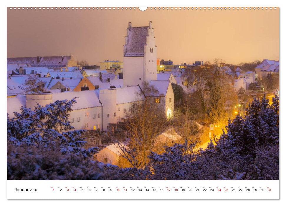 Märchenhaftes Ingolstadt (CALVENDO Premium Wandkalender 2026)