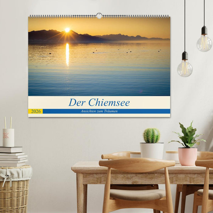Der Chiemsee - Ansichten zum Träumen (CALVENDO Wandkalender 2026)