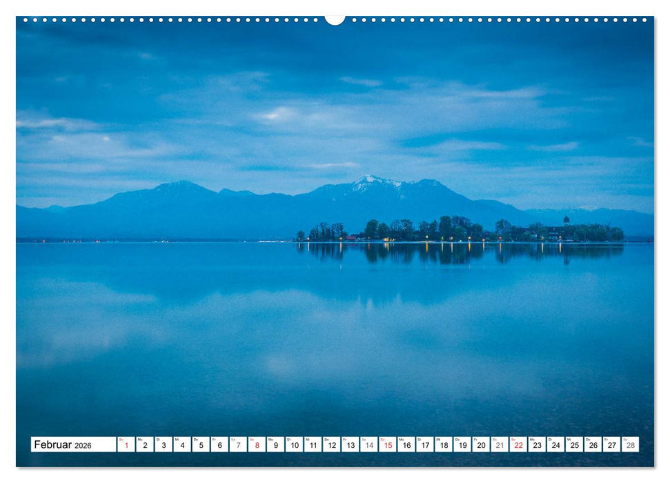 Der Chiemsee - Ansichten zum Träumen (CALVENDO Wandkalender 2026)