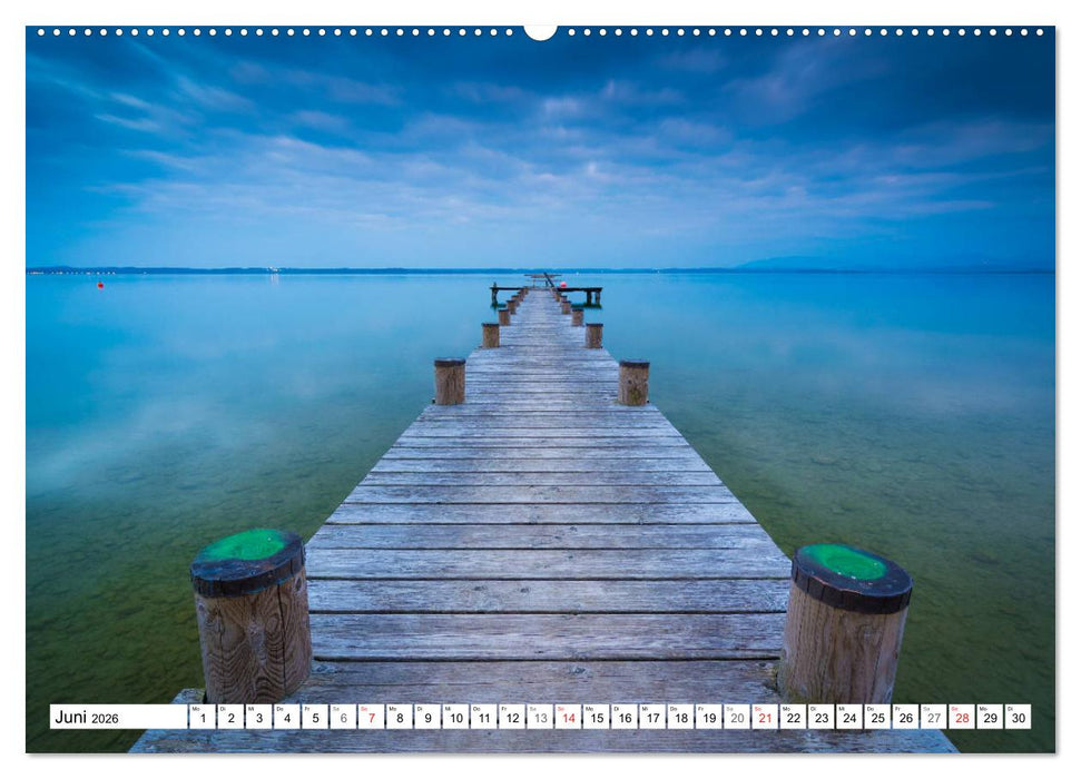 Der Chiemsee - Ansichten zum Träumen (CALVENDO Wandkalender 2026)