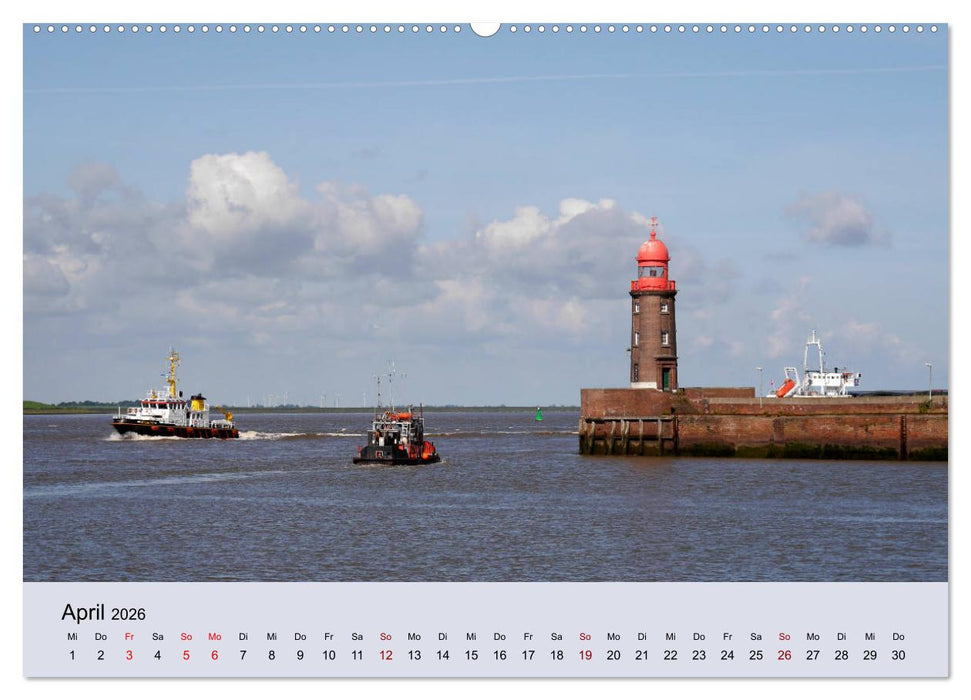 Bremerhaven. Die Seestadt an der Nordseeküste (CALVENDO Premium Wandkalender 2026)