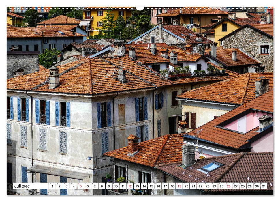 Bezaubernder Comer See (CALVENDO Premium Wandkalender 2026)