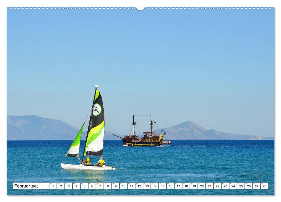 Griechische Insel Kos (CALVENDO Premium Wandkalender 2026)