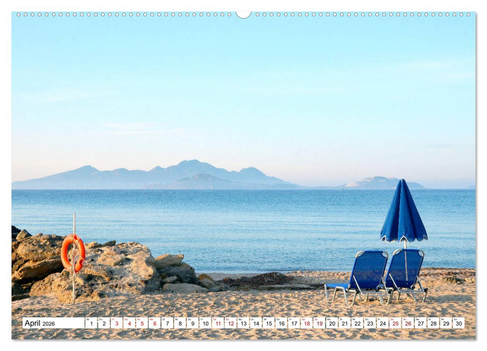 Griechische Insel Kos (CALVENDO Premium Wandkalender 2026)