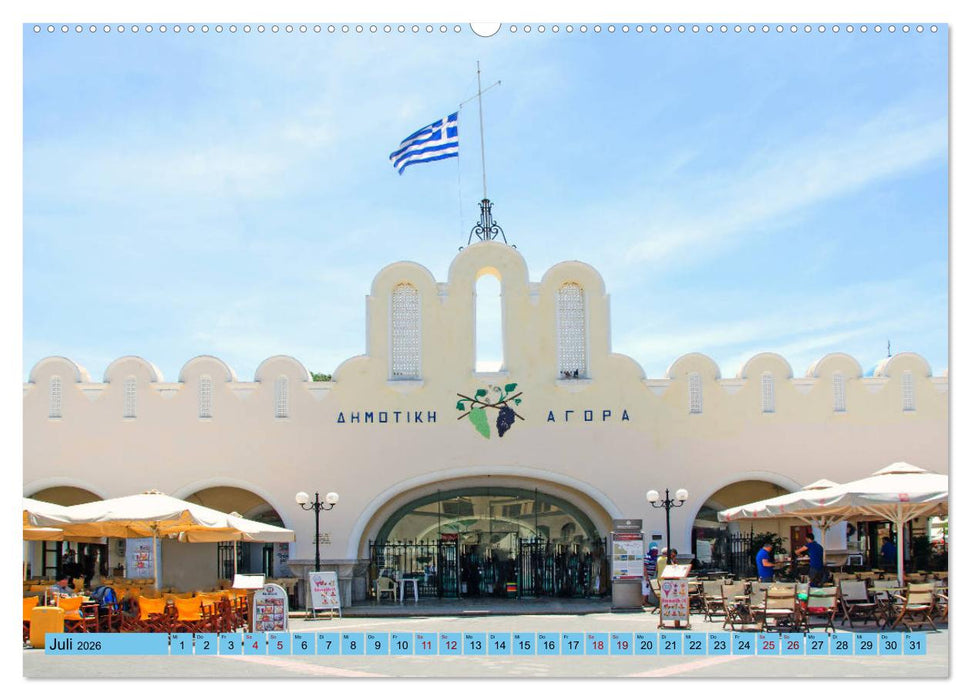 Griechische Insel Kos (CALVENDO Premium Wandkalender 2026)