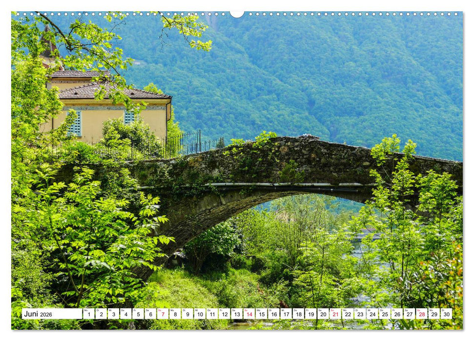 Impressionen vom Luganer See (CALVENDO Premium Wandkalender 2026)