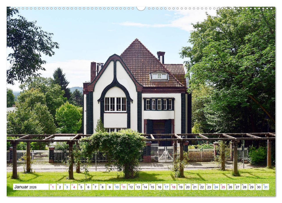 Jugendstil - Darmstadt (CALVENDO Premium Wandkalender 2026)