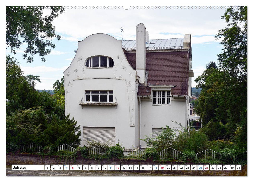 Jugendstil - Darmstadt (CALVENDO Premium Wandkalender 2026)