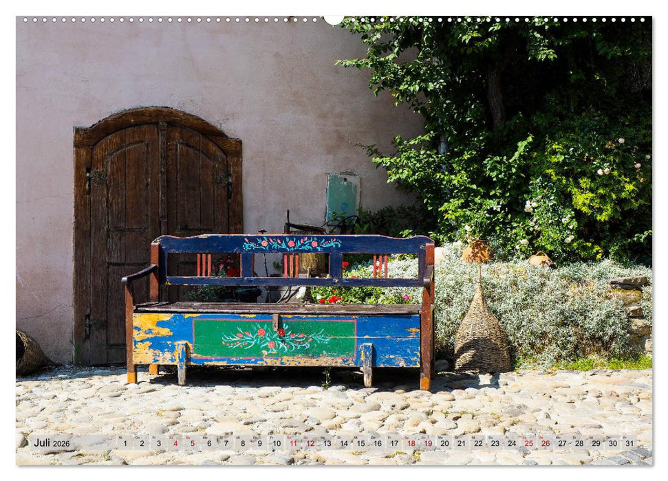 Schäßburg und Mediasch - Streifzüge durch Transilvanien (CALVENDO Premium Wandkalender 2026)