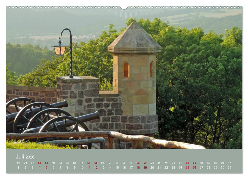 Die Wartburg - Weltkulturerbe im Herzen Deutschlands (CALVENDO Premium Wandkalender 2026)