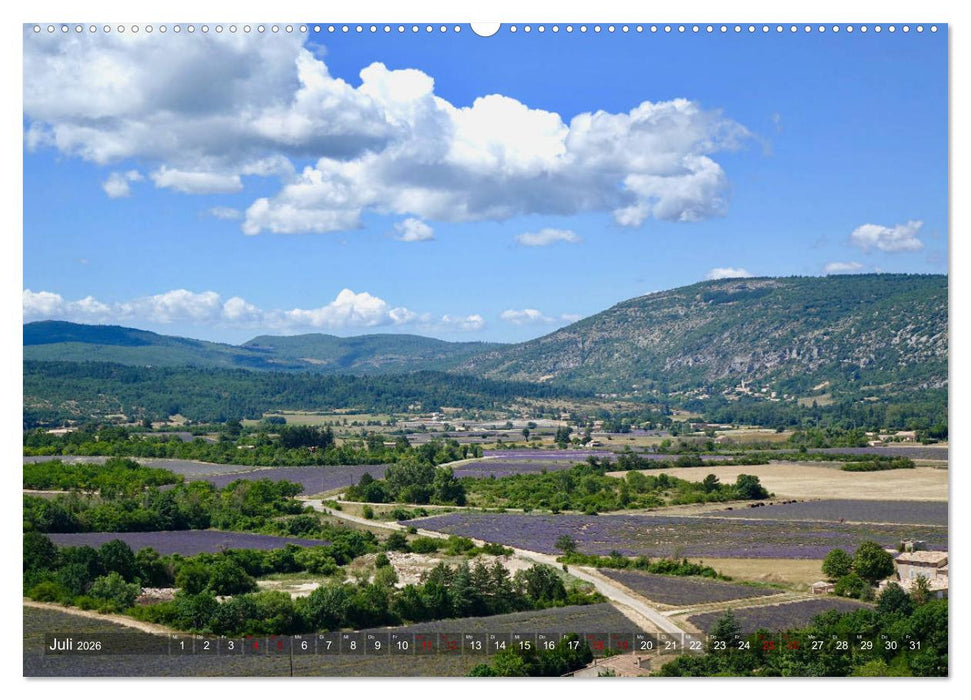 Lavendel. Der Duft der Provence (CALVENDO Premium Wandkalender 2026)