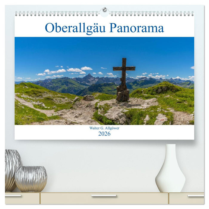 Oberallgäu Panorama (CALVENDO Premium Wandkalender 2026)