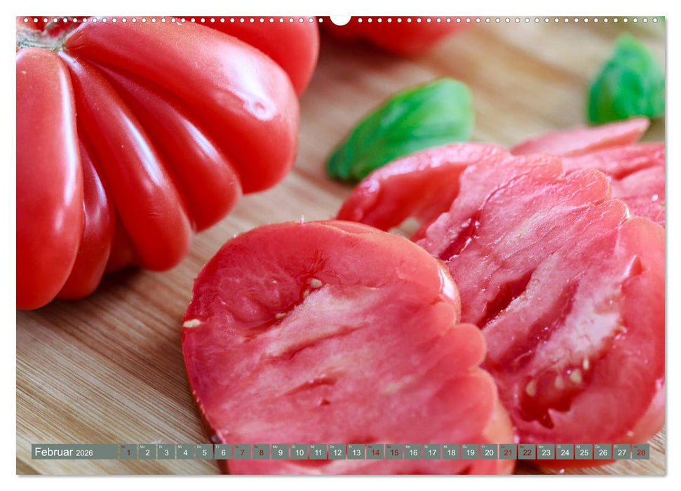 Historische Tomaten - Alte Schätze neu entdeckt (CALVENDO Wandkalender 2026)