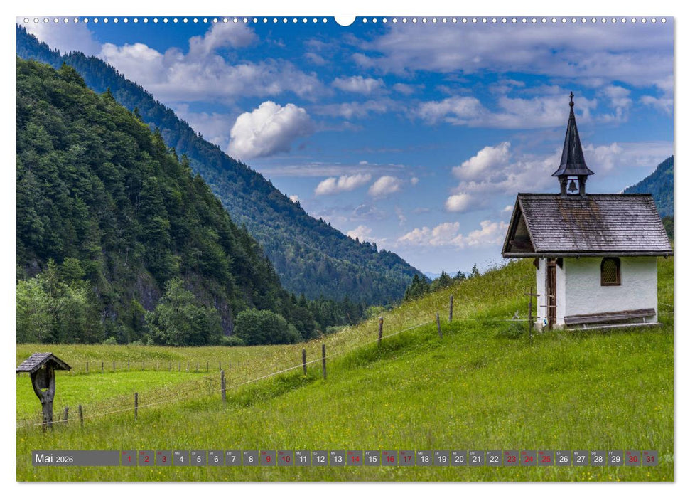 Schöne Wanderungen um Oberstdorf (CALVENDO Premium Wandkalender 2026)
