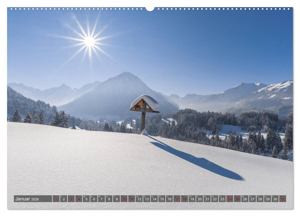 Faszination Oberallgäu (CALVENDO Premium Wandkalender 2026)