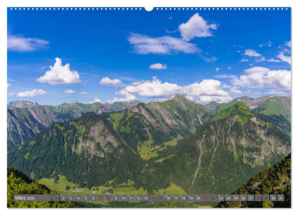 Faszination Oberallgäu (CALVENDO Premium Wandkalender 2026)