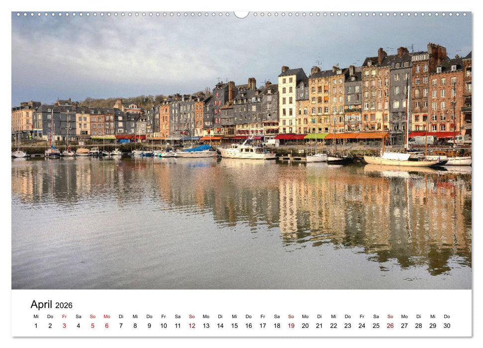 Normandie - Land am Meer (CALVENDO Premium Wandkalender 2026)