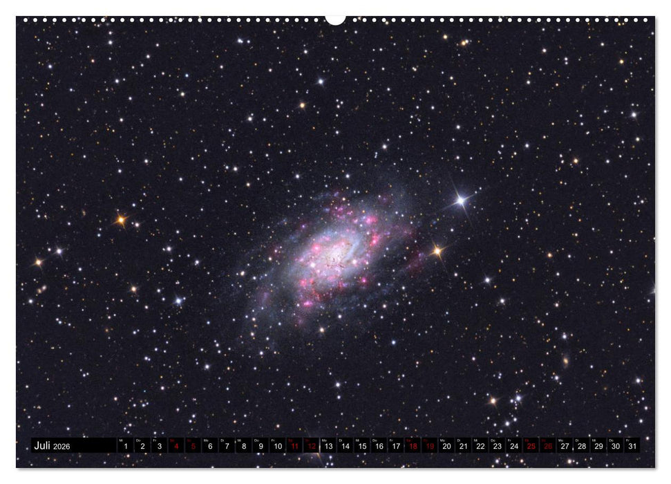 Nachthimmel (CALVENDO Premium Wandkalender 2026)