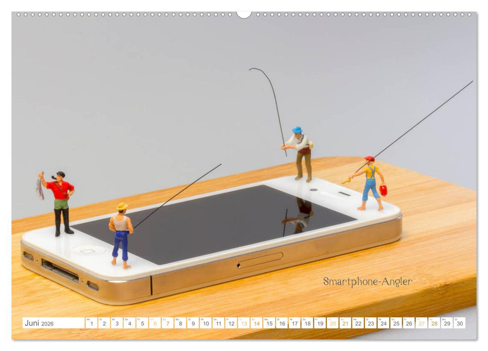 Erdbeerjäger ... und andere Mini-Welten (CALVENDO Premium Wandkalender 2026)