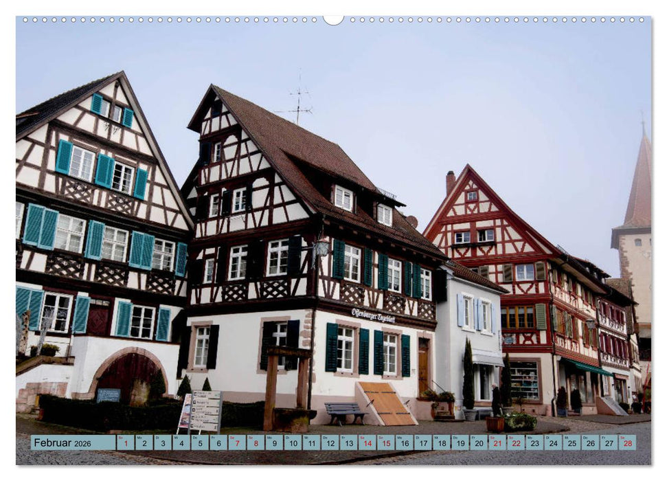 Zauberhafte Ortenau (CALVENDO Premium Wandkalender 2026)