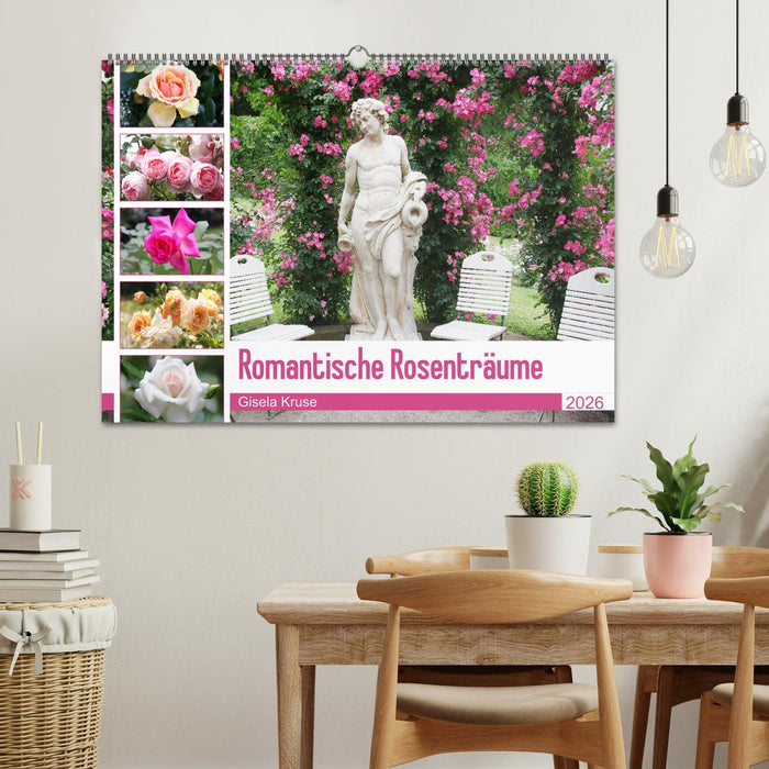 Romantische Rosenträume (CALVENDO Wandkalender 2026)