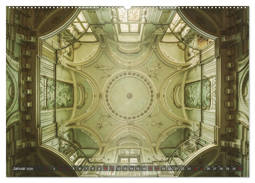 Ruinen Romantik (CALVENDO Premium Wandkalender 2026)