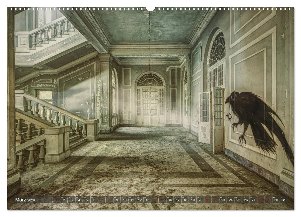 Ruinen Romantik (CALVENDO Premium Wandkalender 2026)