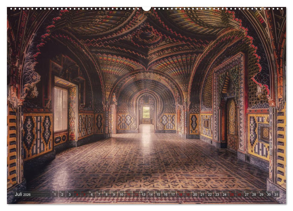 Ruinen Romantik (CALVENDO Premium Wandkalender 2026)