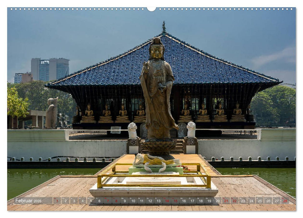 Reise nach Sri Lanka (CALVENDO Premium Wandkalender 2026)