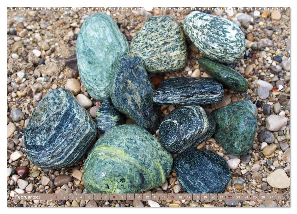 Isarsteine - Eine faszinierende Reise durch das Urgestein der Isar (CALVENDO Premium Wandkalender 2026)