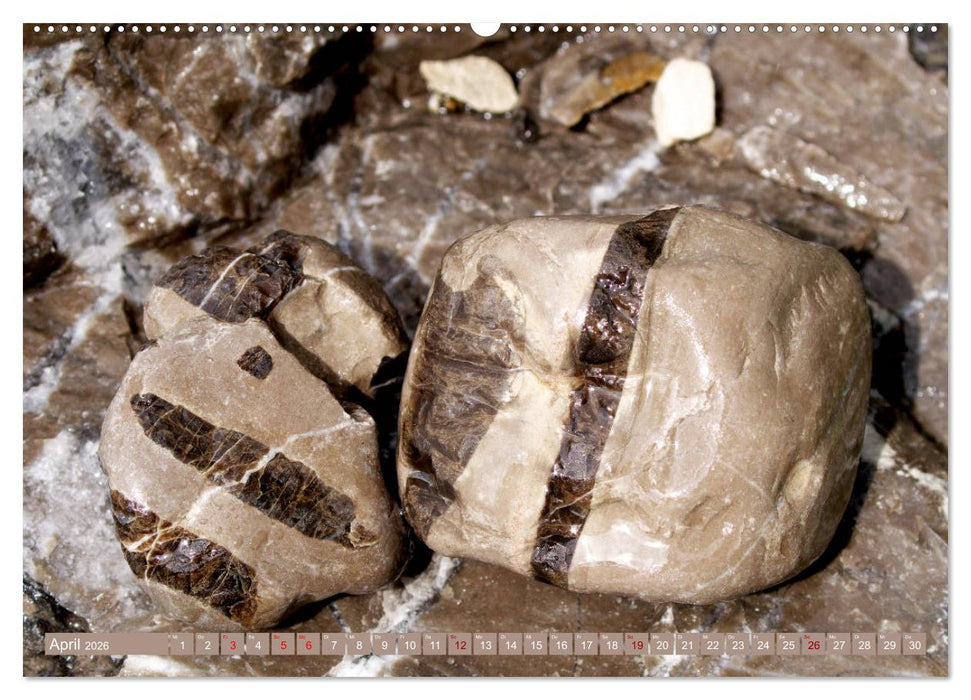 Isarsteine - Eine faszinierende Reise durch das Urgestein der Isar (CALVENDO Premium Wandkalender 2026)