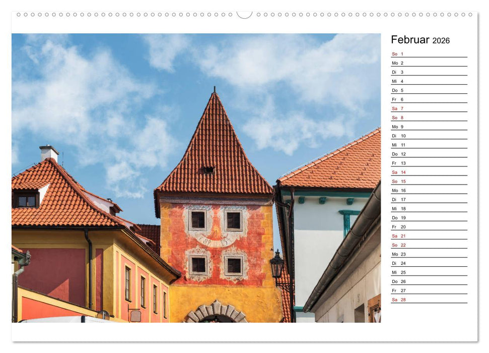Ein Wochenende in Krumau (CALVENDO Premium Wandkalender 2026)