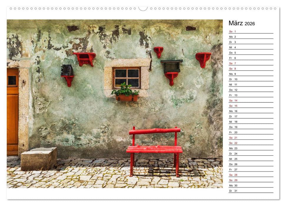 Ein Wochenende in Krumau (CALVENDO Premium Wandkalender 2026)