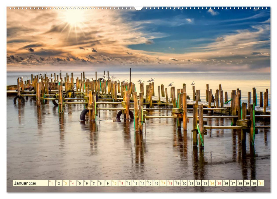 Reise durch Deutschland - Bad Zwischenahn am Zwischenahner Meer (CALVENDO Wandkalender 2026)