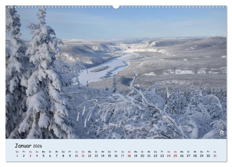 Entdecke den Yukon (CALVENDO Wandkalender 2026)