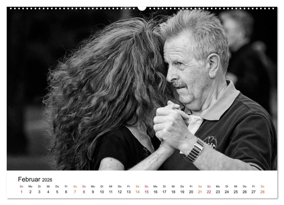Tango Argentino - Paare beim Tanz auf öffentlichen Plätzen (CALVENDO Premium Wandkalender 2026)