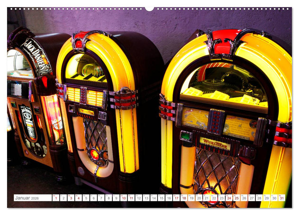 Wurlitzer und Co. (CALVENDO Premium Wandkalender 2026)