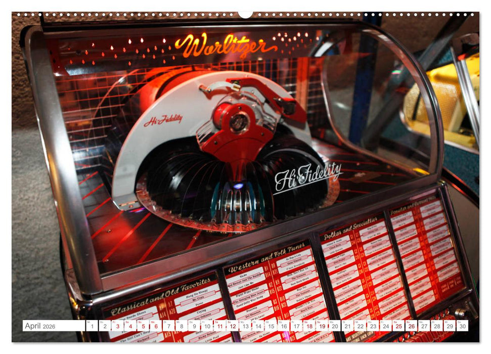 Wurlitzer und Co. (CALVENDO Premium Wandkalender 2026)
