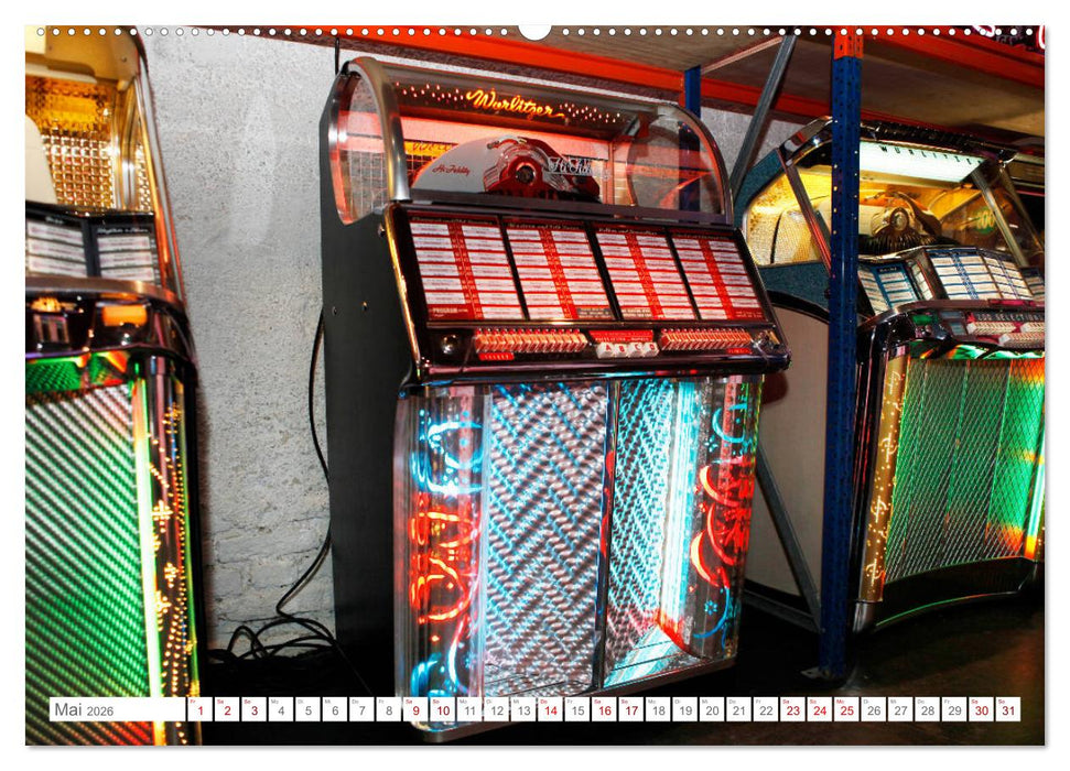 Wurlitzer und Co. (CALVENDO Premium Wandkalender 2026)