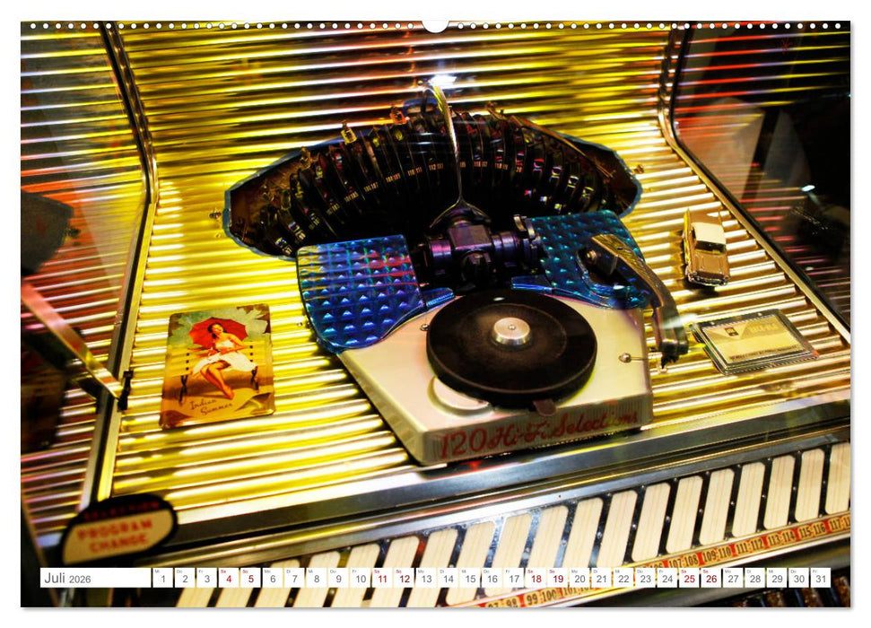 Wurlitzer und Co. (CALVENDO Premium Wandkalender 2026)