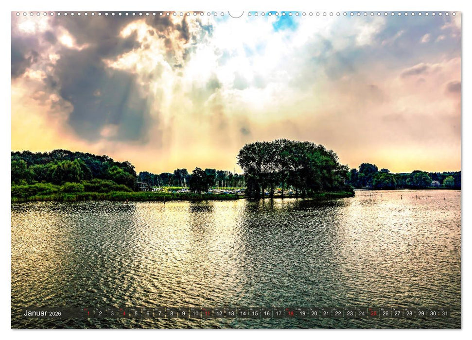Bad Zwischenahn - Erholung am Meer (CALVENDO Wandkalender 2026)