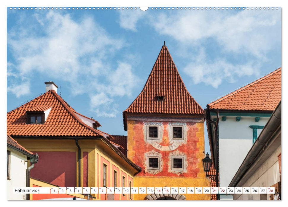 Ein Wochenende in Krumau (CALVENDO Premium Wandkalender 2026)