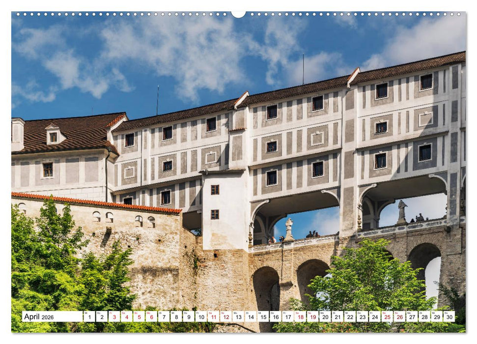 Ein Wochenende in Krumau (CALVENDO Premium Wandkalender 2026)