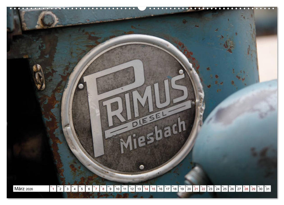 Traktoren und Schlepper (CALVENDO Premium Wandkalender 2026)