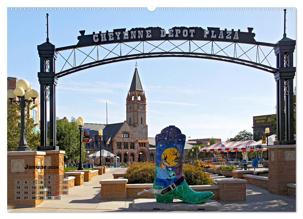 Wyoming Equality State (CALVENDO Premium Wandkalender 2026)