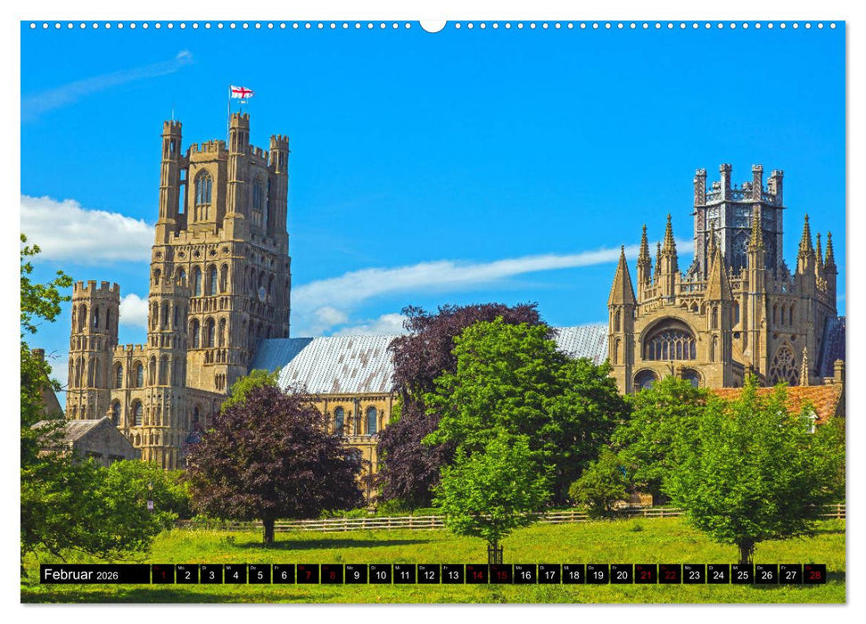 Blickpunkte Nordenglands (CALVENDO Premium Wandkalender 2026)