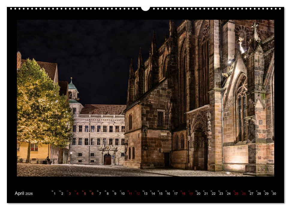 Historisches Nürnberg (CALVENDO Premium Wandkalender 2026)