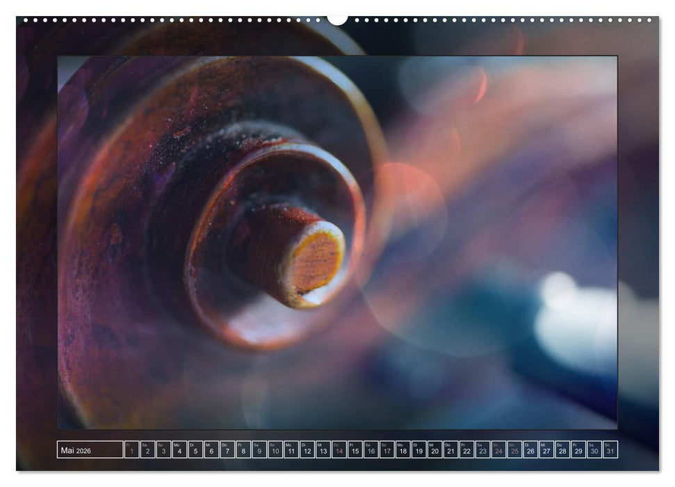 Instrumententräume - Die Geige (CALVENDO Premium Wandkalender 2026)